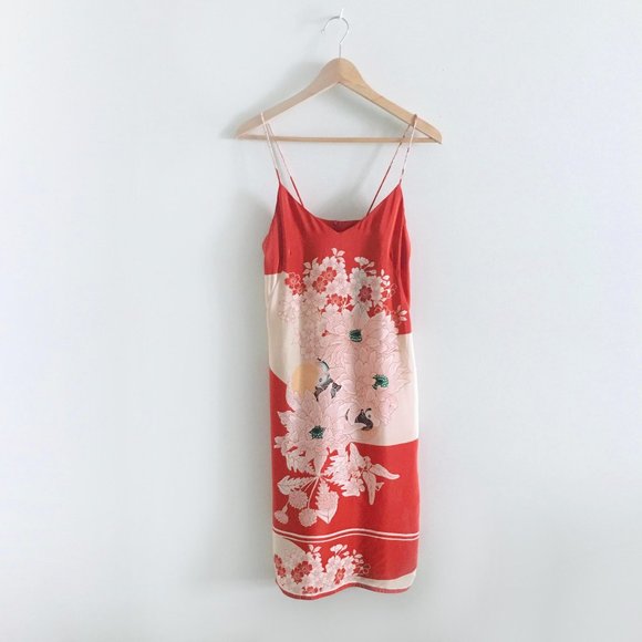 ❌SOLD- slip midi dress - Picture 1 of 7